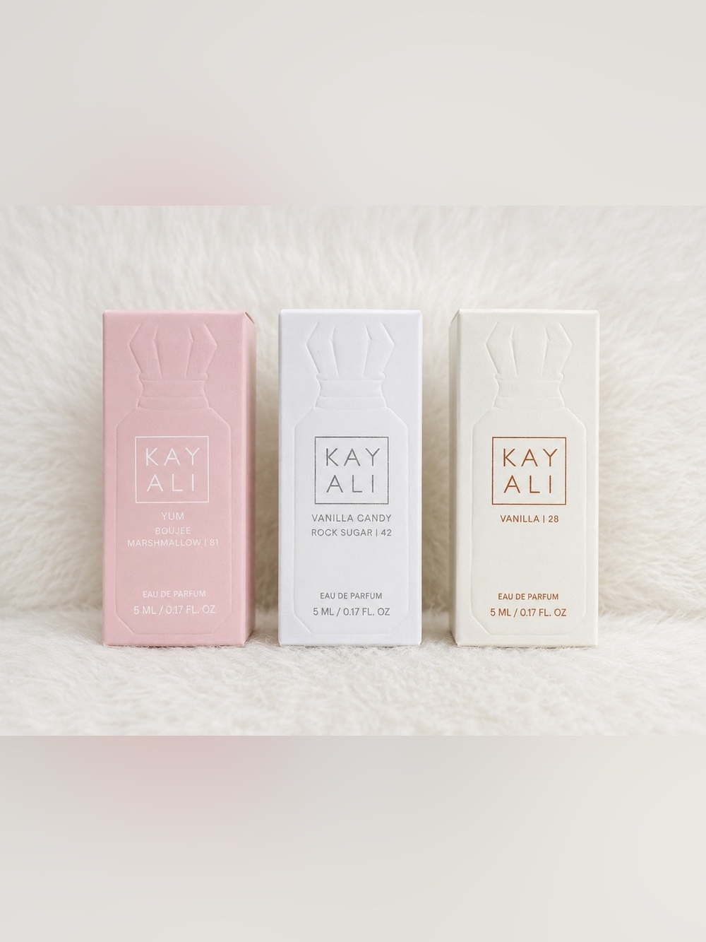 KAYALI Sephora 5ML BUNDLE OF 3 MINIS NIB RETAIL $90